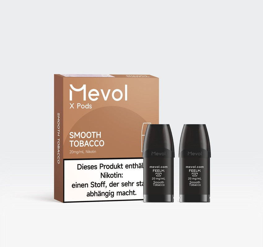 Mevol X PRO Pod, 2 Stück Kit, Prefilled Pod