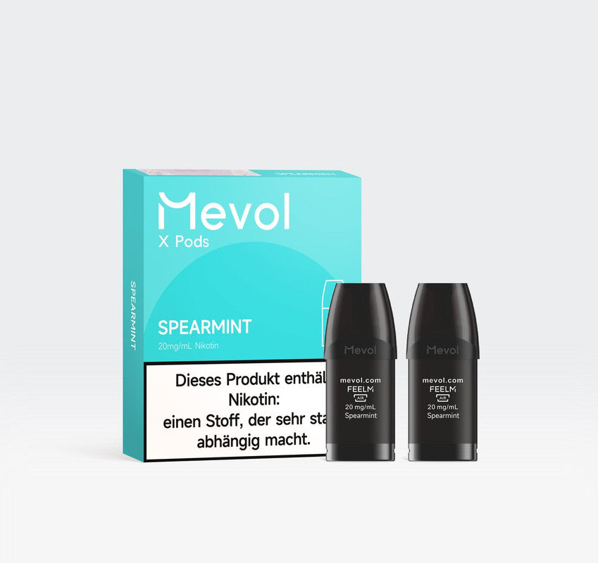 Mevol X PRO Pod, 2 Stück Kit, Prefilled Pod