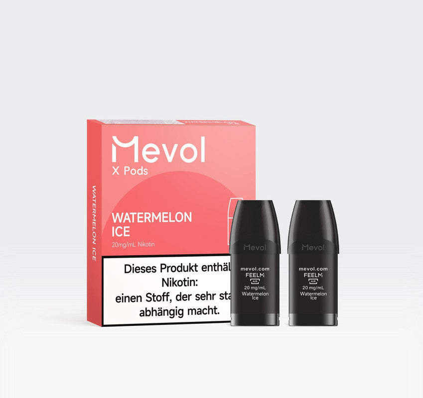 Mevol X PRO Pod, 2 Stück Kit, Prefilled Pod