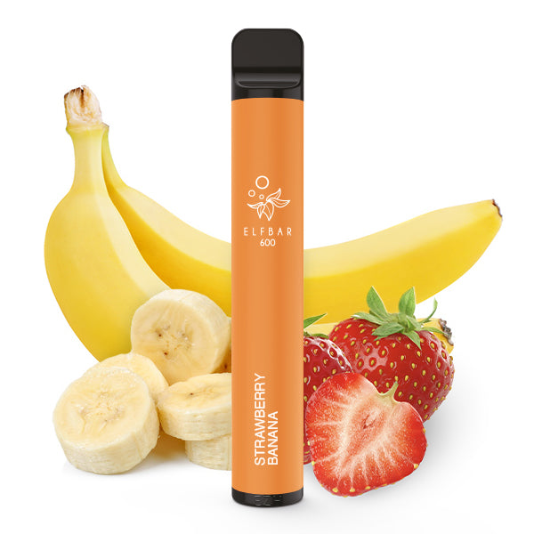Elfbar 600 Einweg-E-Zigarette Strawberry Banana 20mg Nikotin