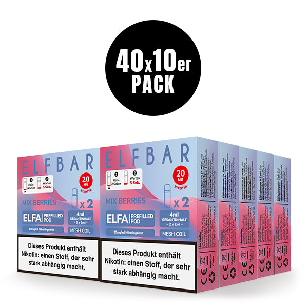 Elfbar ELFA Prefilled Pod Mix Berries 20mg Nikotin 2er Pack
