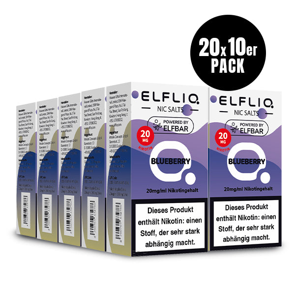 Elfbar Elfliq eLiquid 10ml Blueberry 10ML