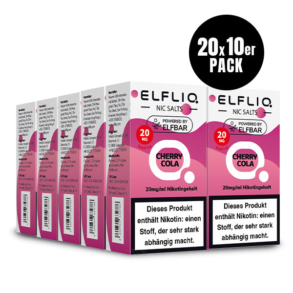 Elfbar Elfliq eLiquid 10ml Cherry Cola 10ML