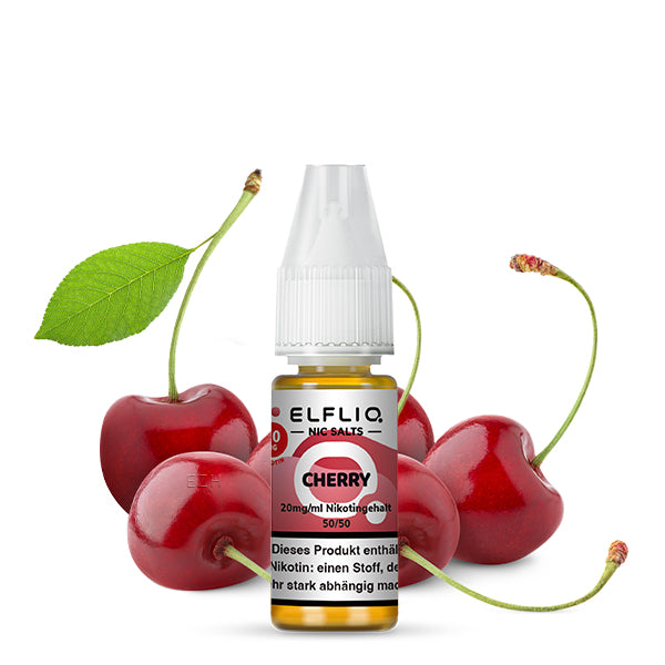 Elfbar Elfliq eLiquid 10ml Cherry 10ML
