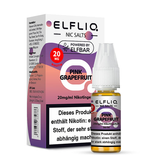 Elfbar Elfliq eLiquid 10ml Pink Grapefruit 10ML