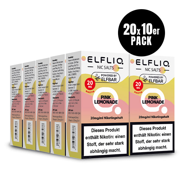 Elfbar Elfliq eLiquid 10ml Pink Lemonade 10ML