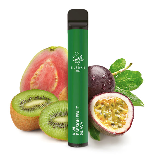 Elfbar 600 Einweg-E-Zigarette Kiwi Passion Fruit Guava 20mg Nikotin