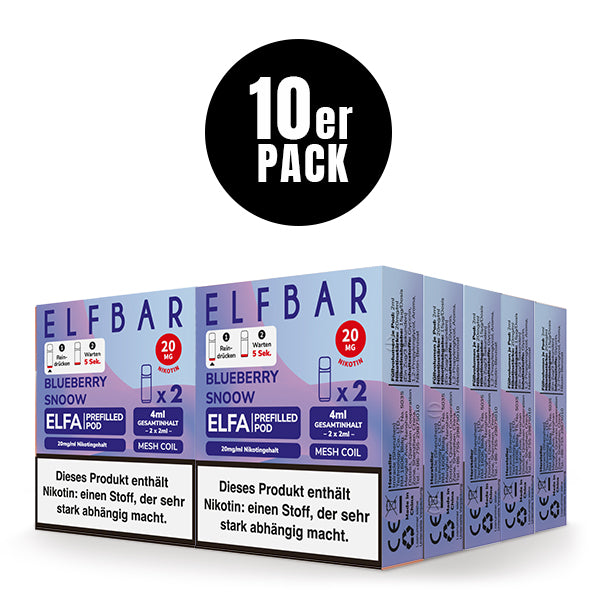 Elfbar ELFA Prefilled Pod Berry Snow 20mg Nikotin 2er Pack