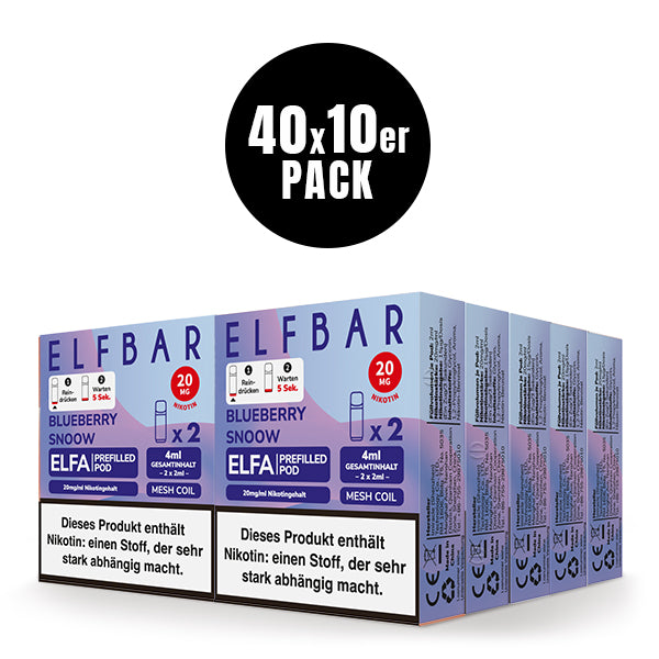 Elfbar ELFA Prefilled Pod Berry Snow 20mg Nikotin 2er Pack