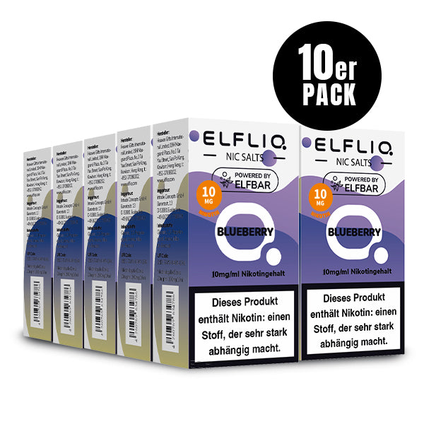 Elfbar Elfliq eLiquid 10ml Blueberry 10ML
