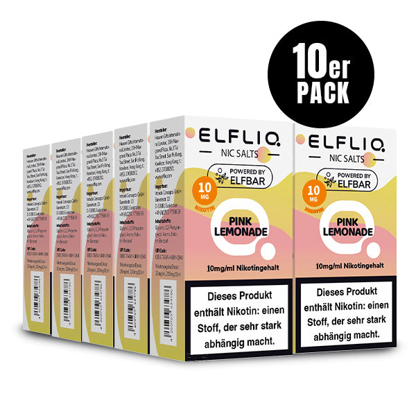 Elfbar Elfliq eLiquid 10ml Pink Lemonade 10ML